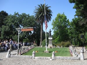 Memorial Day at Historical Union Cemetery in Redwood City, CA c.1859